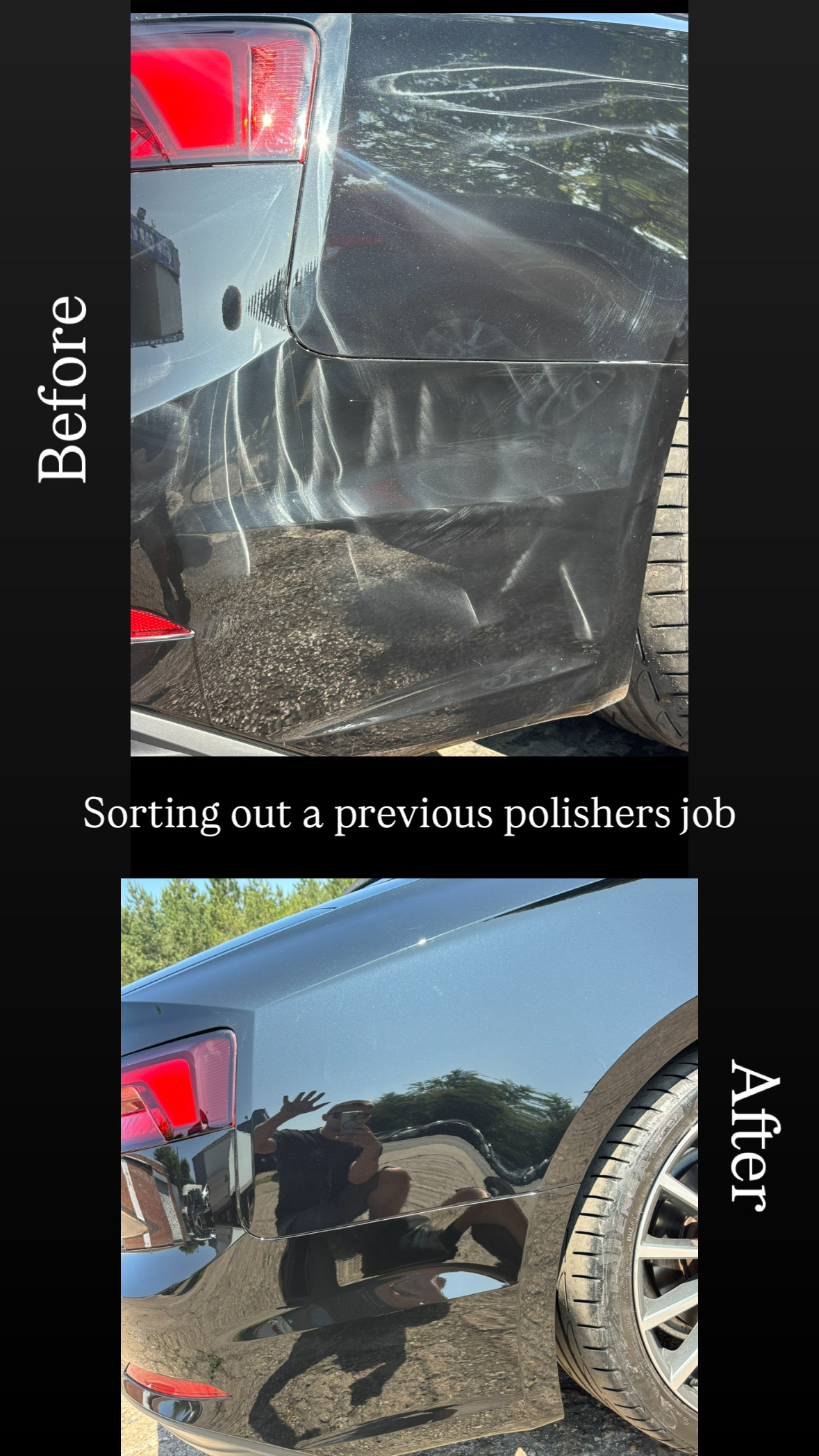 Paint Correction — Previous Polisher Fix